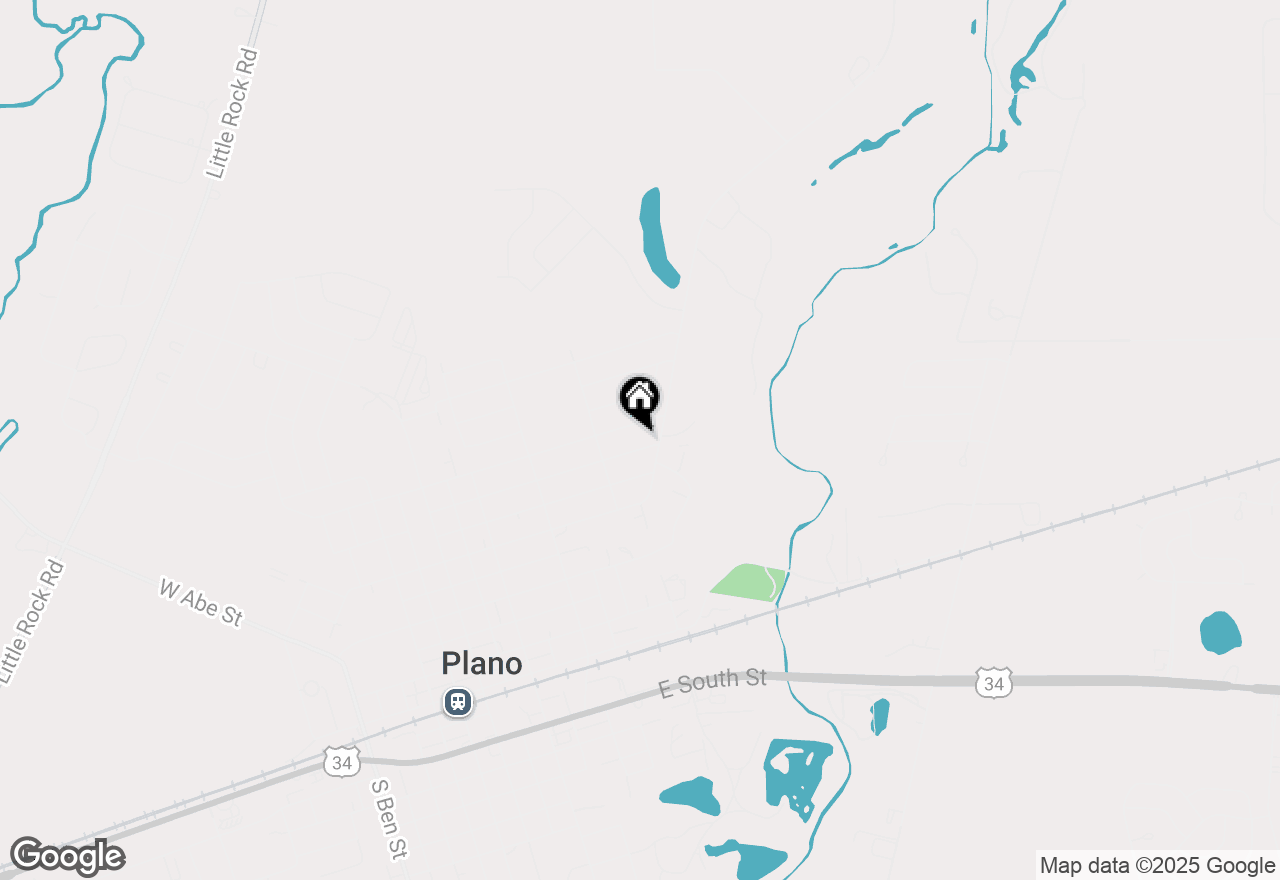 Map of 707 E Prairie Street, Plano, IL 60545