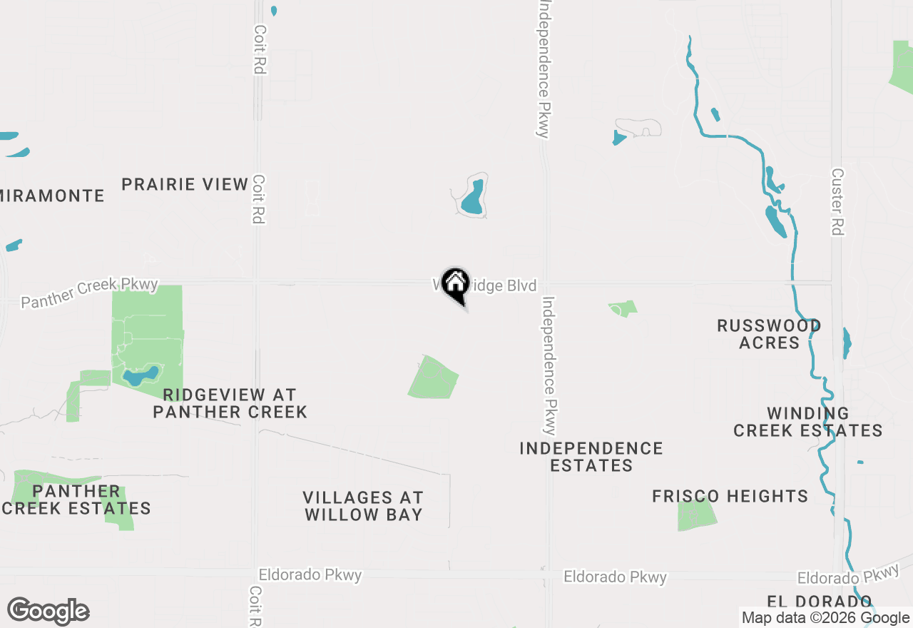 Map of 1801 Martina Drive, Mckinney, TX 75072