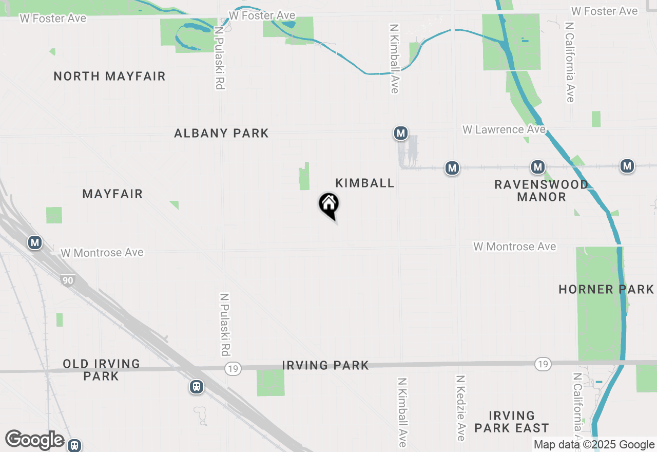 Map of 4449 N Monticello Avenue, Chicago, IL 60625