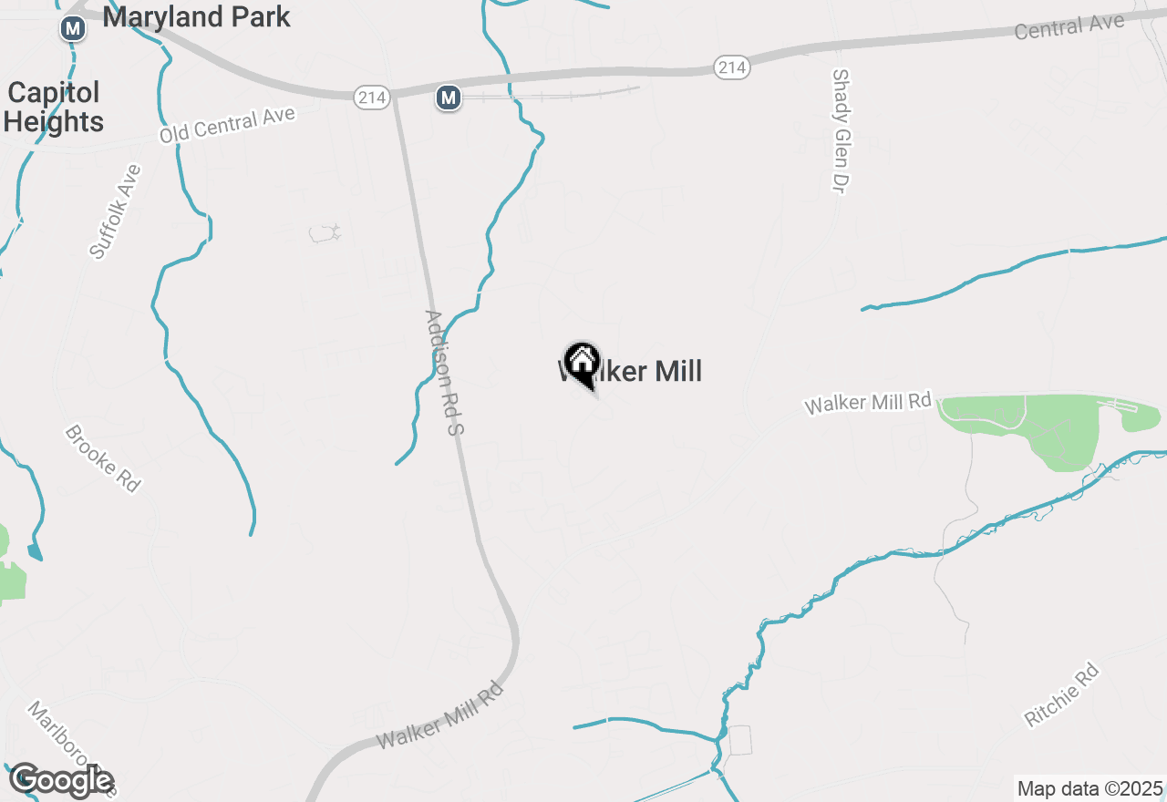Map of 6849 Mountain Lake Place, Capitol Heights, MD 20743