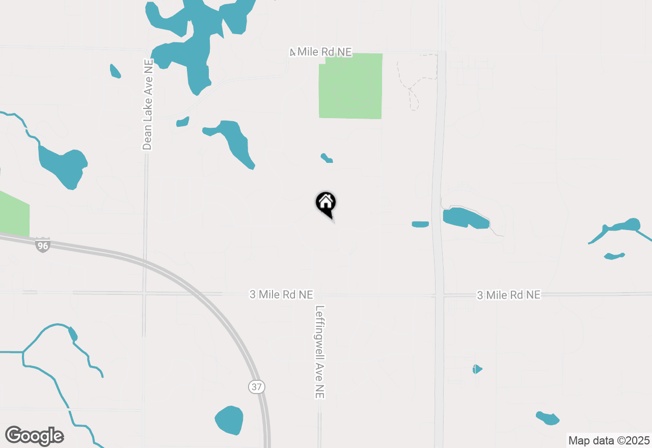 Map of 2715 Copper Hill Drive Ne, Grand Rapids, MI 49525