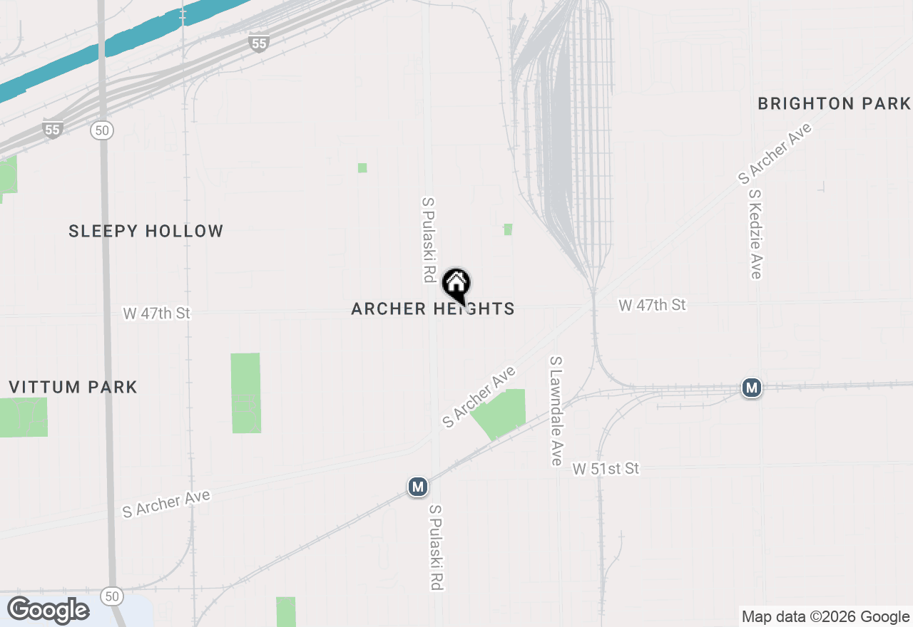 Map of 3925 W 47th Street #3N, Chicago, IL 60632