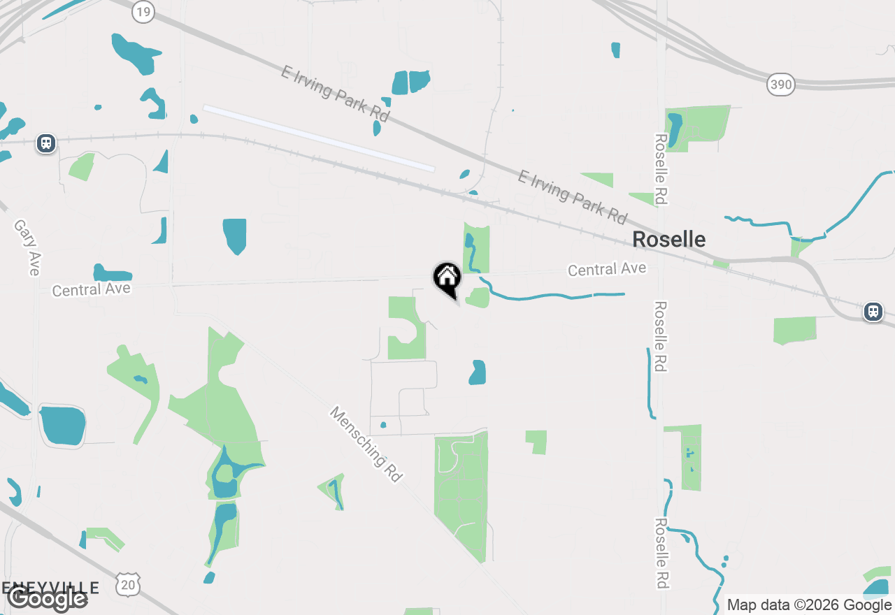 Map of 75 Wildwood Drive, Roselle, IL 60172
