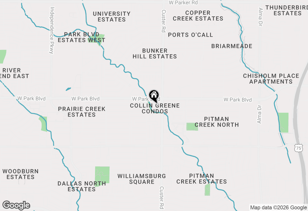Map of 2204 W Park Boulevard #3201, Plano, TX 75075