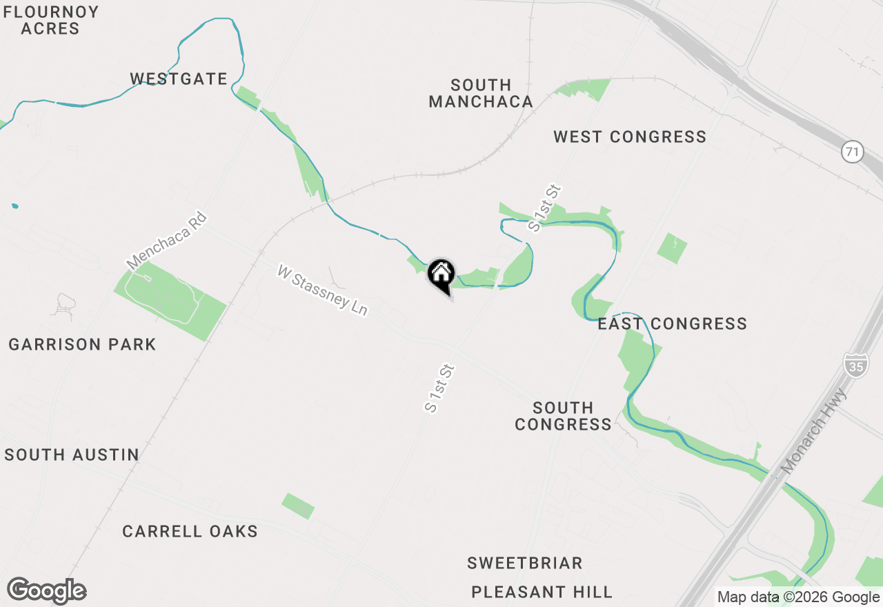 Map of 5402 Brompton Cir, Austin, TX 78745