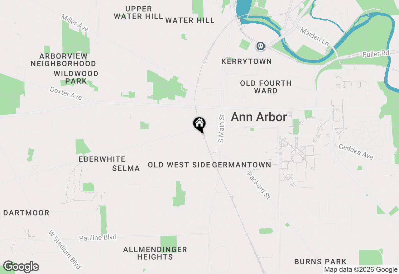 Map of 315 2nd Street #510, Ann Arbor, MI 48103