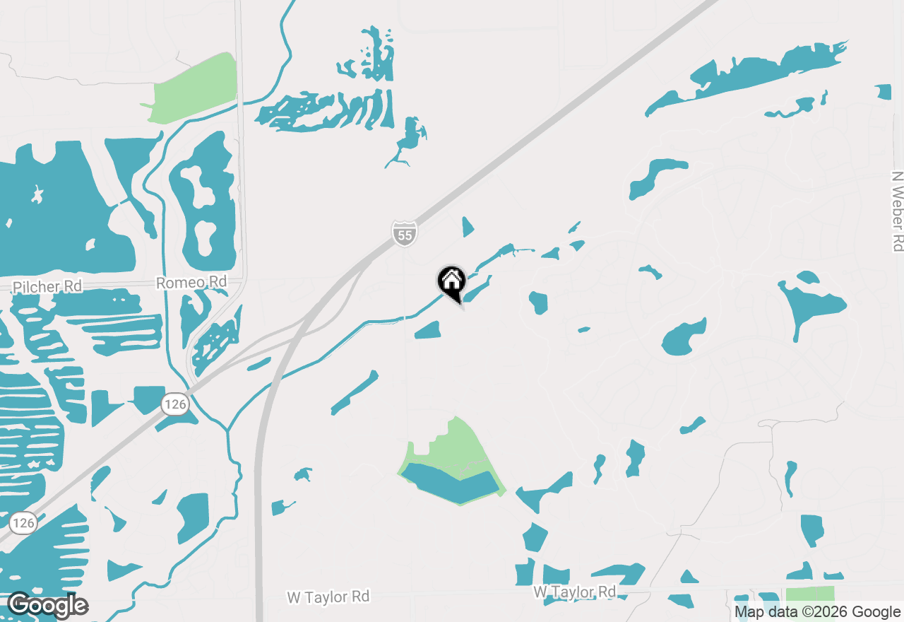 Map of 21854 W Kentwood Drive, Plainfield, IL 60544