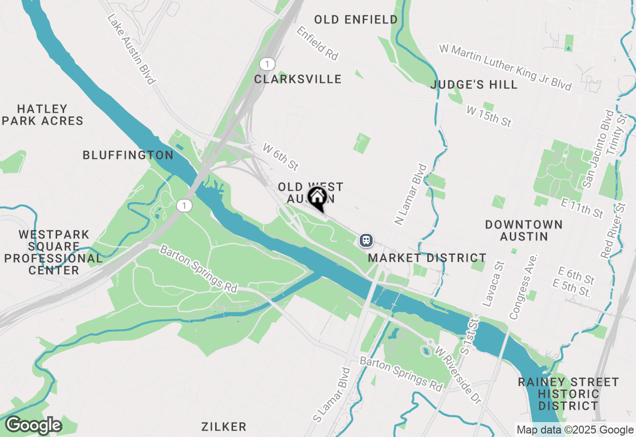 Map of 300 Pressler St #312, Austin, TX 78703