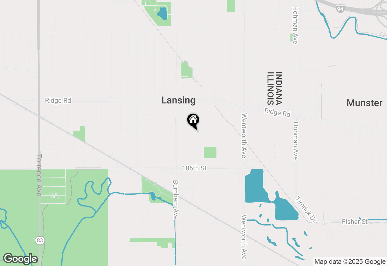 Map of 18332 Roy Street, Lansing, IL 60438