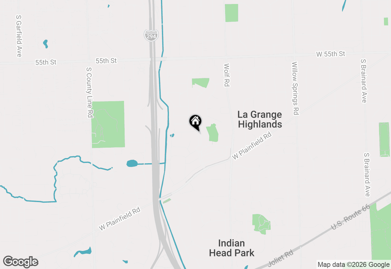 Map of 5902 Timber Trails Boulevard, Western Springs, IL 60558