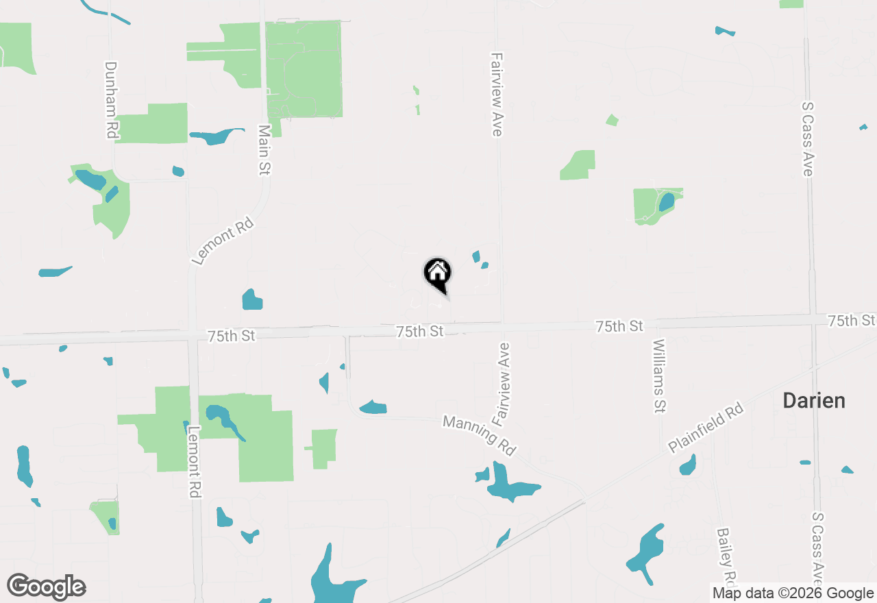 Map of 7400 Grand Avenue #A-103, Downers Grove, IL 60516