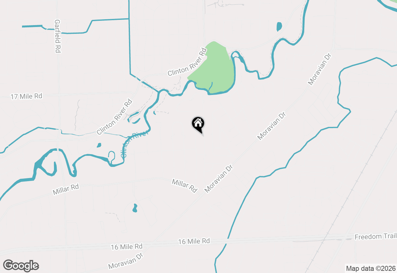 Map of 38324 Santa Anna Street, Clinton Township, MI 48036