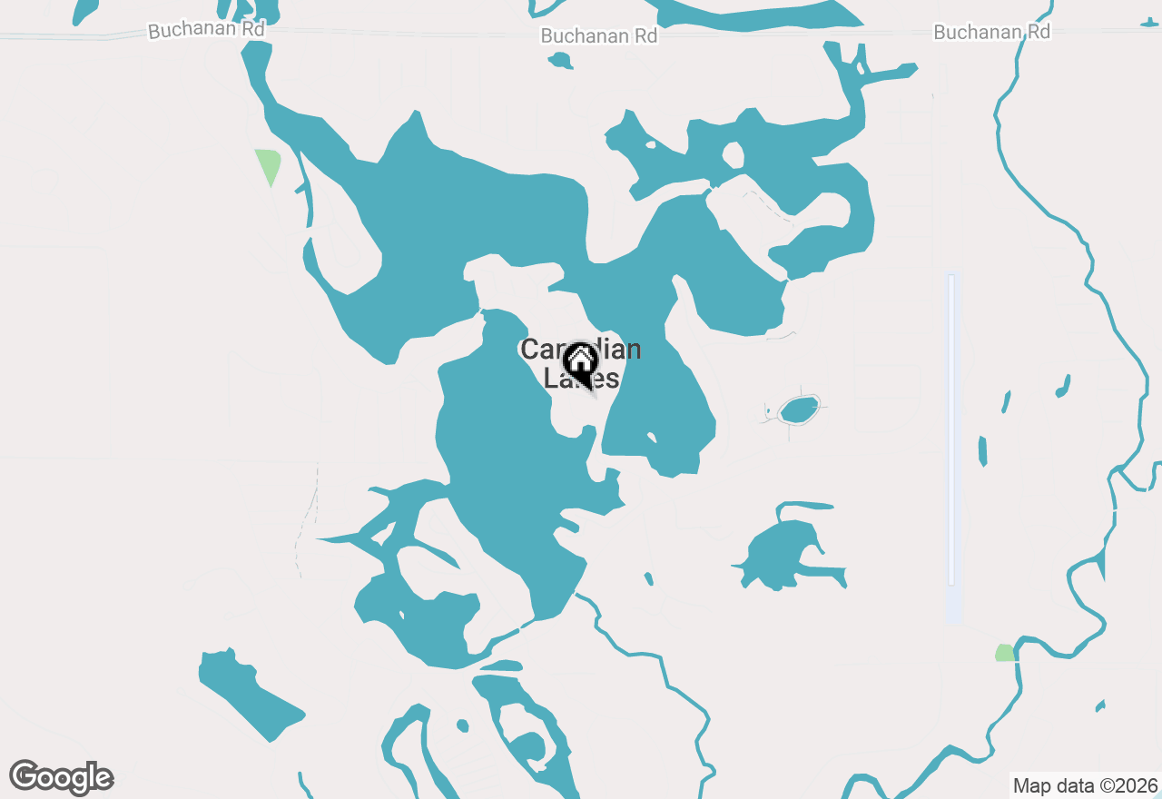 Map of 10905 1st Street, Canadian Lakes, MI 49346