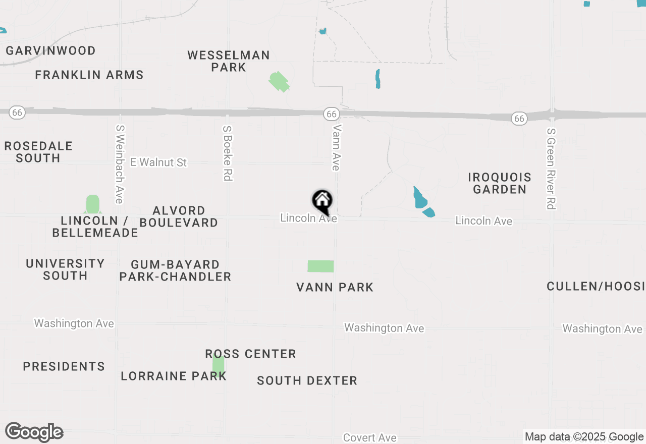 Map of 3103 Lincoln Avenue, Evansville, IN 47714