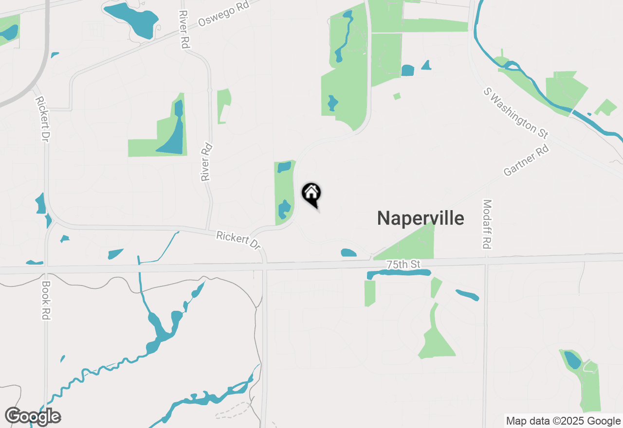 Map of 978 Merrimac Circle, Naperville, IL 60540