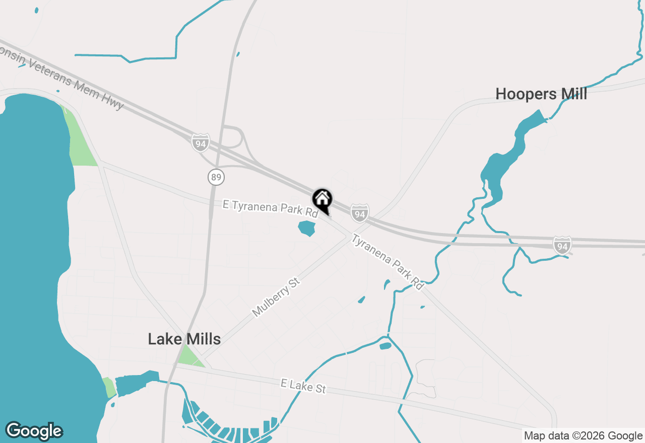 Map of 330 E Tyranena Park Rd #2, Lake Mills, WI 53551