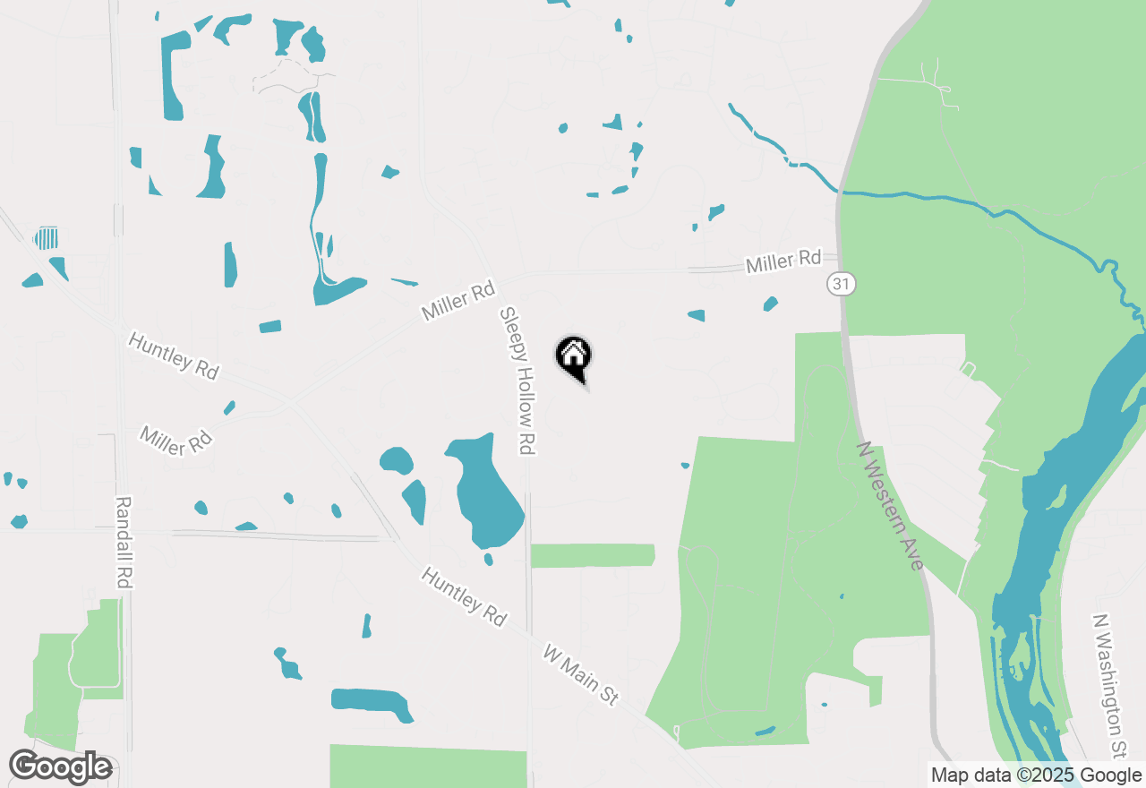 Map of 3835 Parsons Road, Carpentersville, IL 60110