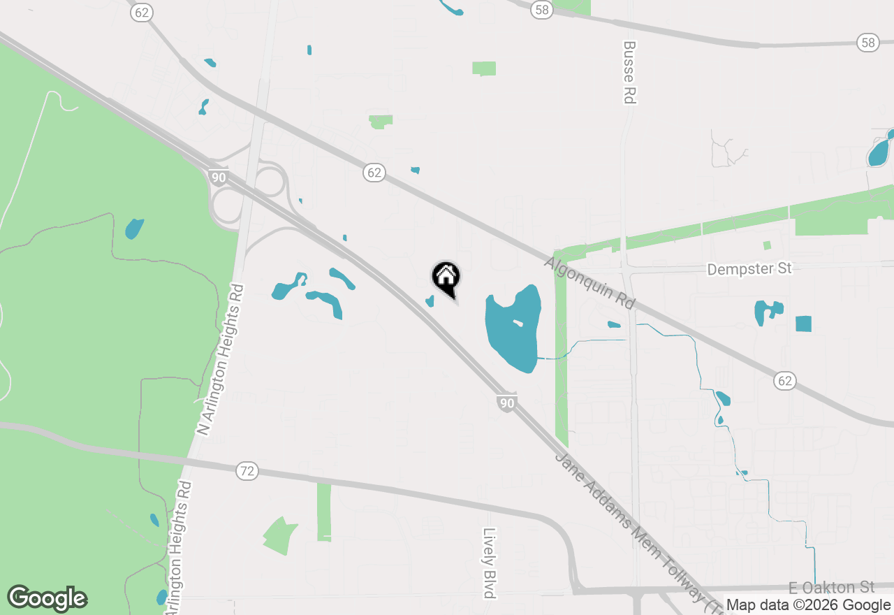 Map of 2763 S Embers Lane, Arlington Heights, IL 60005