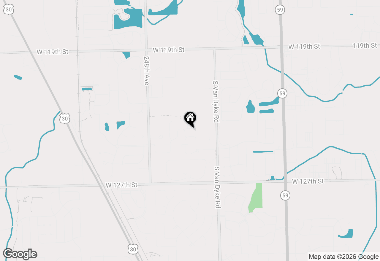 Map of 24537 W Magnetic Way, Plainfield, IL 60585