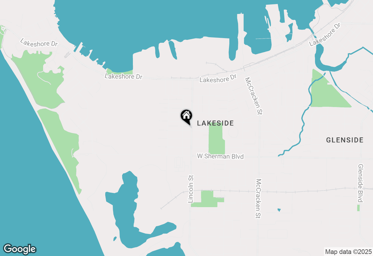 Map of 2432 Cutler Avenue, Muskegon, MI 49441