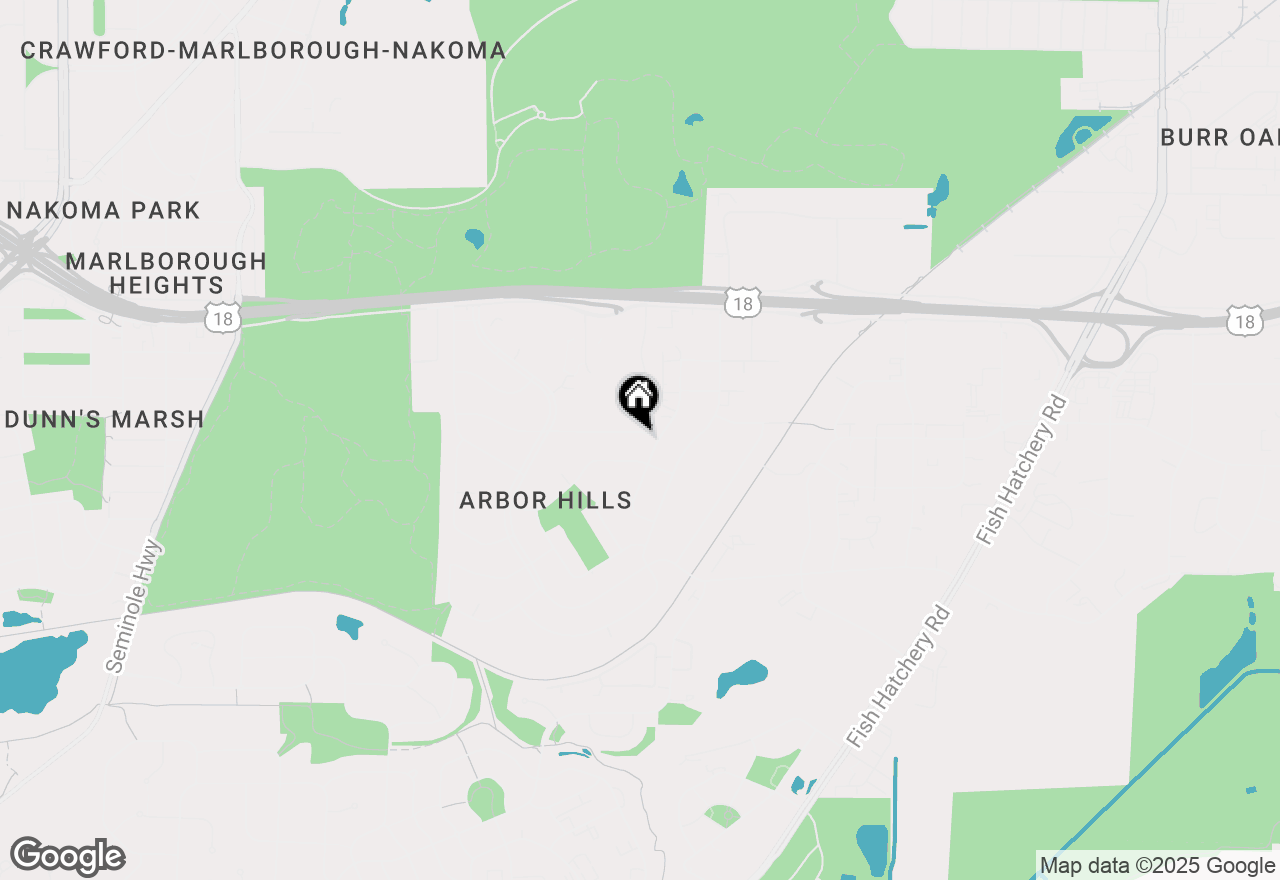 Map of 2905 Nottingham Way, Madison, WI 53713