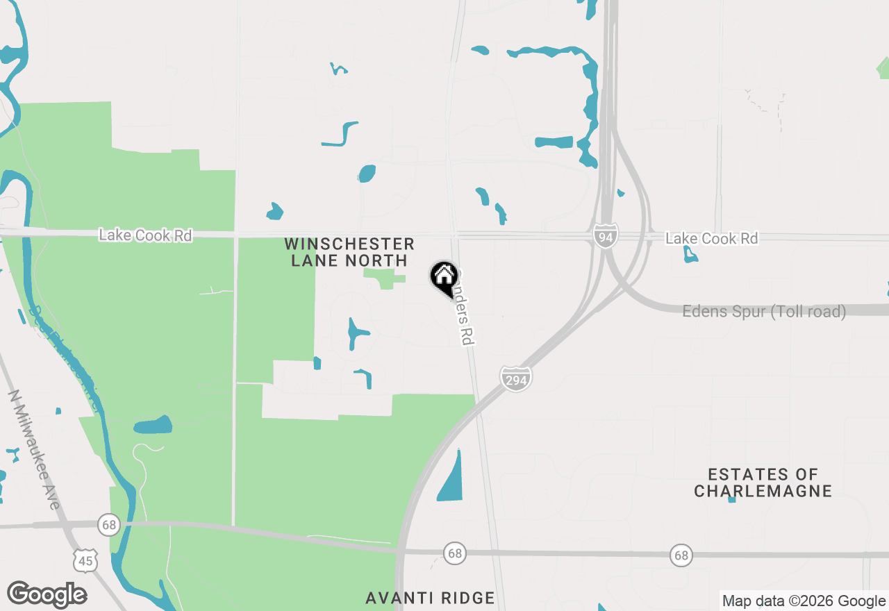 Map of 4319 Phyllis Drive, Northbrook, IL 60062