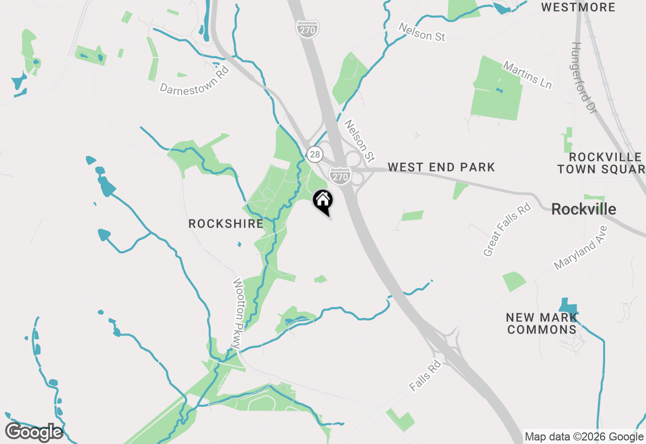 Map of 209 Watts Branch Parkway, Rockville, MD 20850