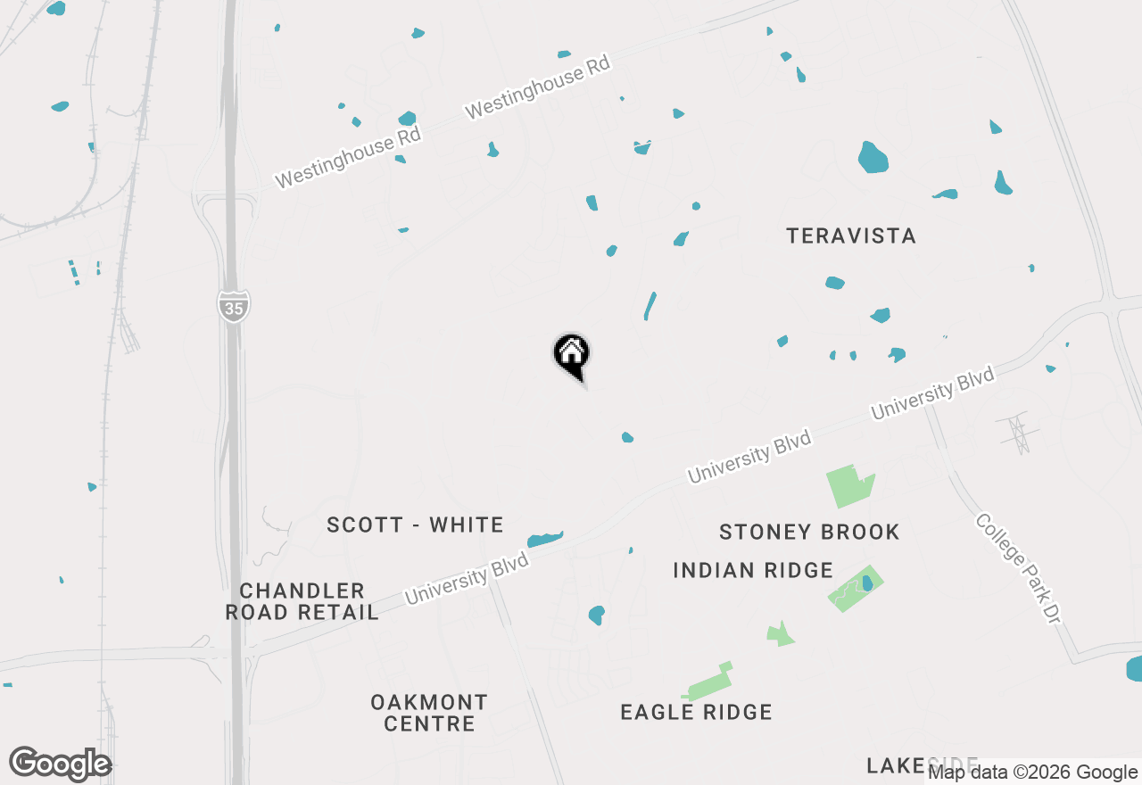 Map of 1002 Mesquite Hollow Pl, Round Rock, TX 78665
