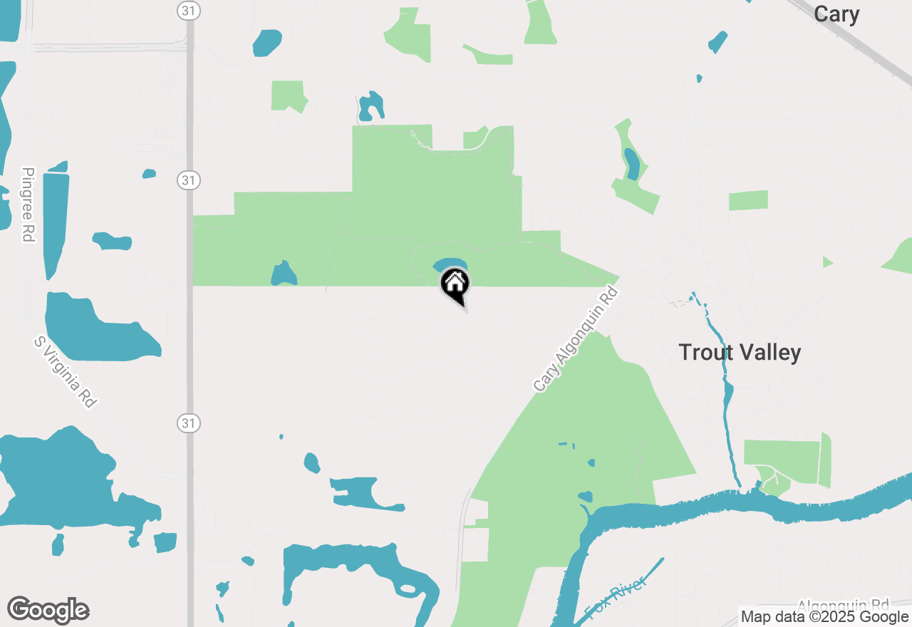 Map of 515 Surrey Ridge Drive, Cary, IL 60013