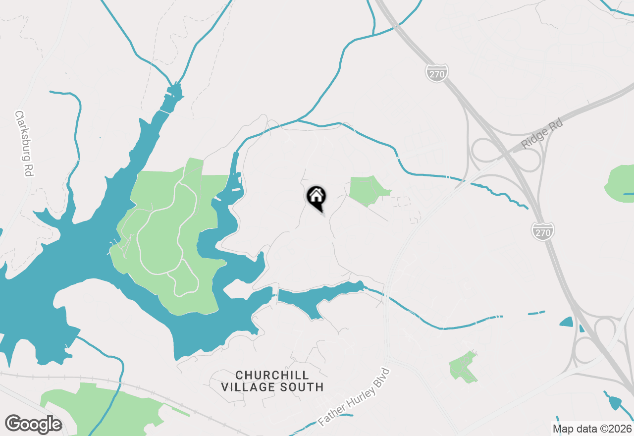 Map of 20536 Neerwinder Street, Germantown, MD 20874