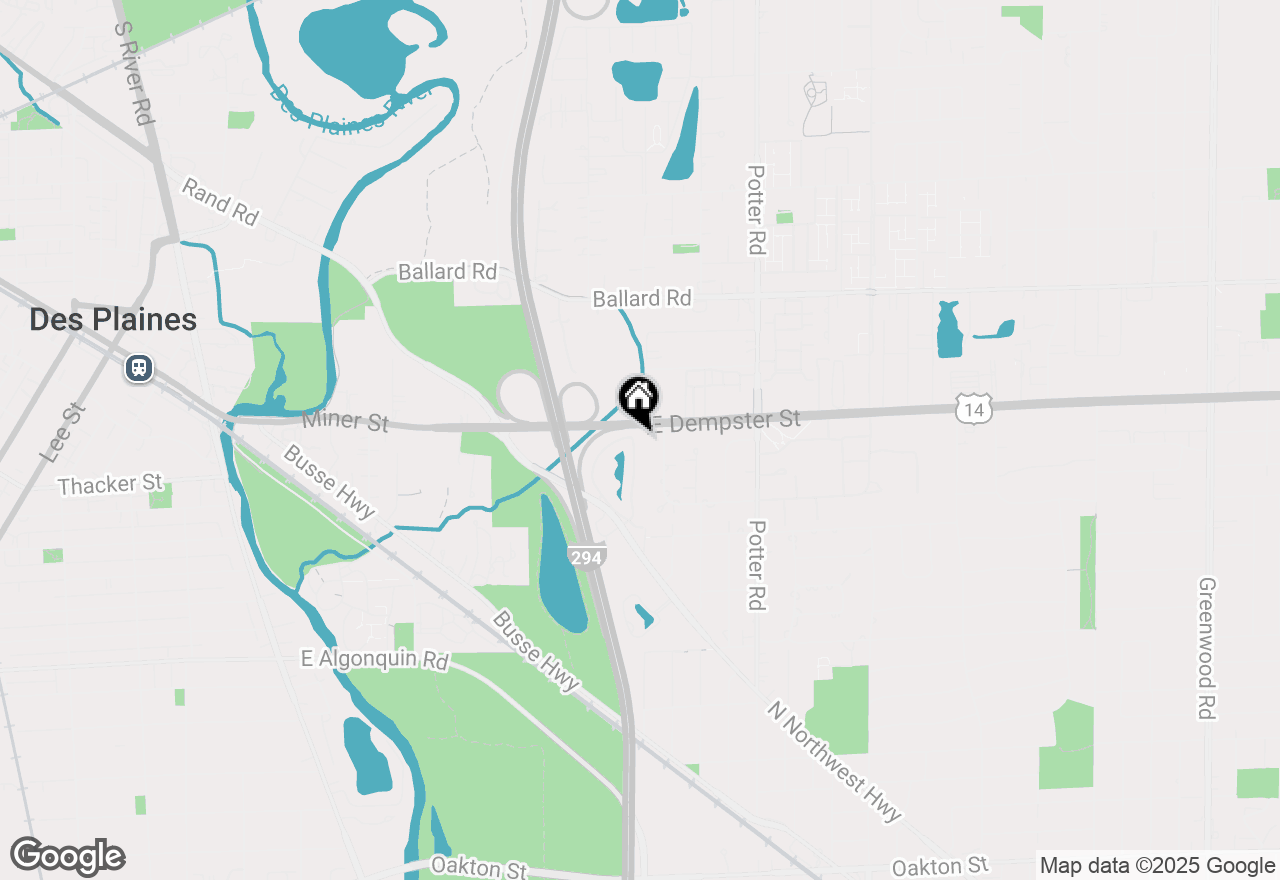 Map of 1722 Park Ridge Point, Park Ridge, IL 60068