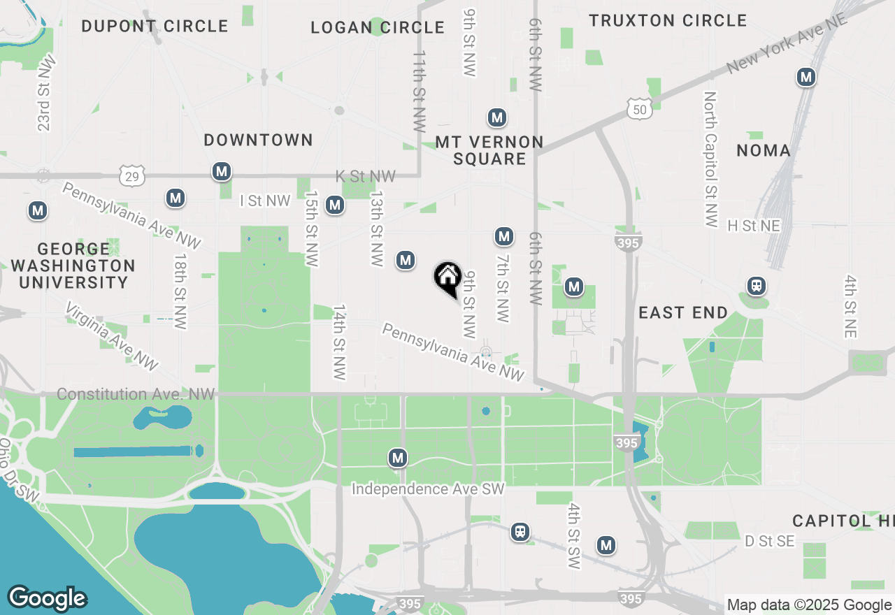 Map of 915 E Street Nw #403, Washington, DC 20004