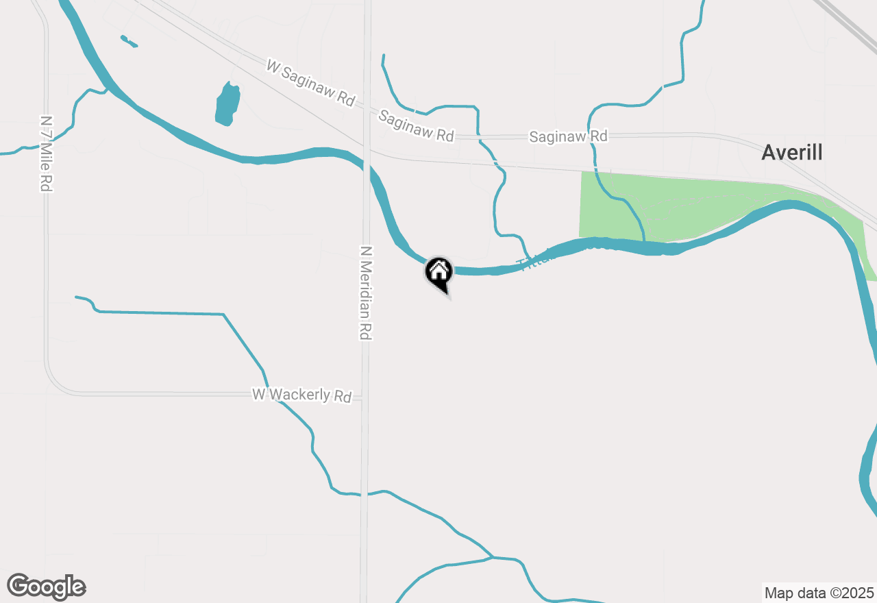 Map of 0 N Meridian Road, Sanford, MI 48657