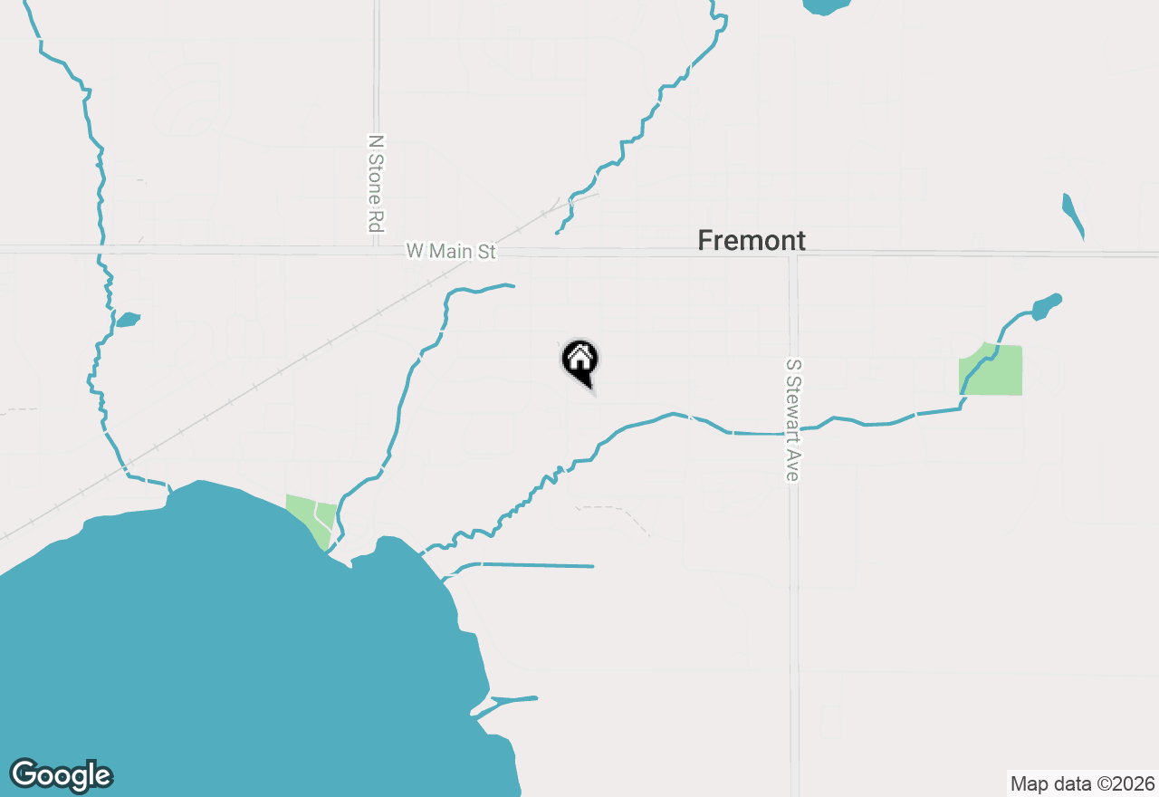 Map of 518 S Sullivan Avenue, Fremont, MI 49412