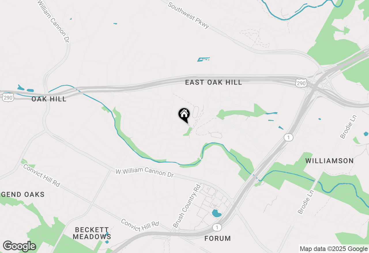 Map of 4900 Cana Cv, Austin, TX 78749