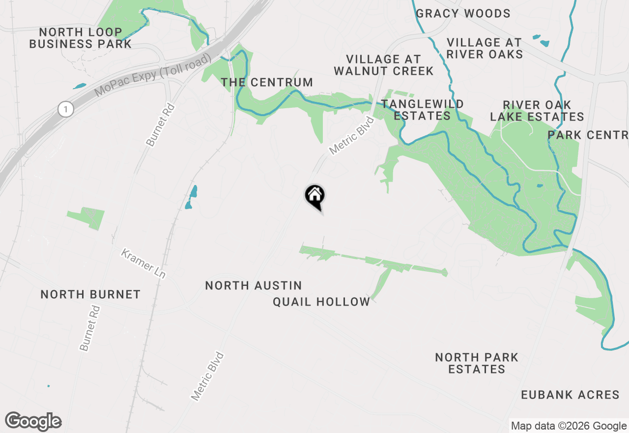 Map of 1911 Gracy Farms Ln #A, Austin, TX 78758