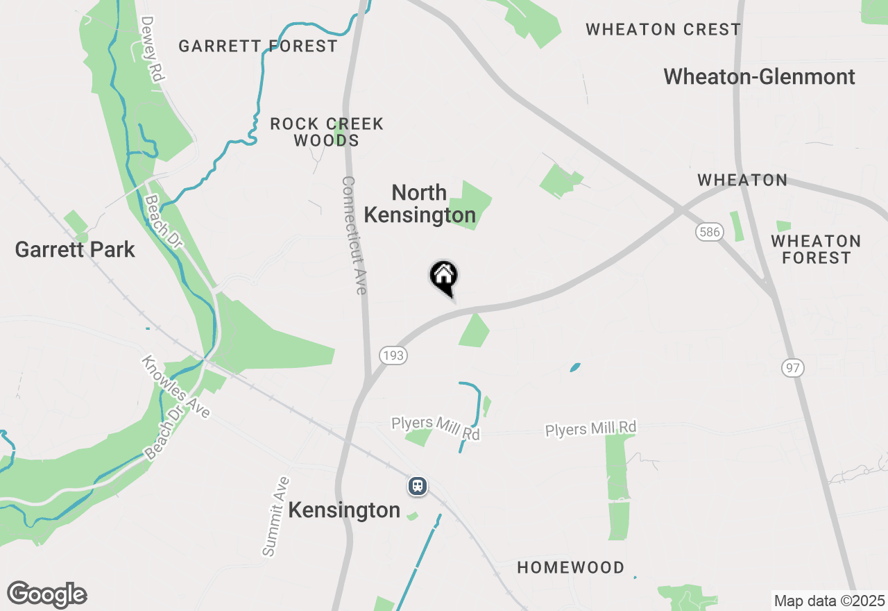 Map of 3419 University Boulevard W, Kensington, MD 20895