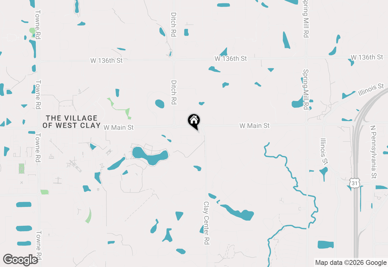 Map of 1534 Jensen Drive, Carmel, IN 46032