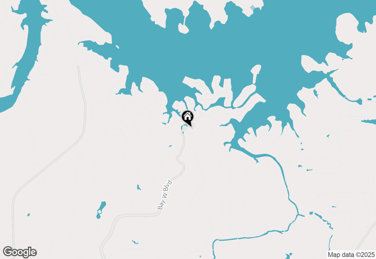 Map of 3501 Baywest Boulevard, Horseshoe Bay, TX 78657