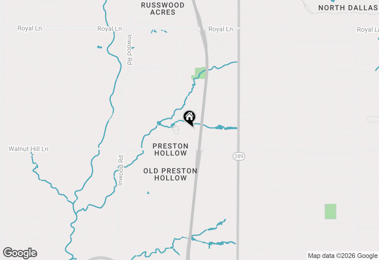 Map of 5619 Walnut Hill Lane, Dallas, TX 75229
