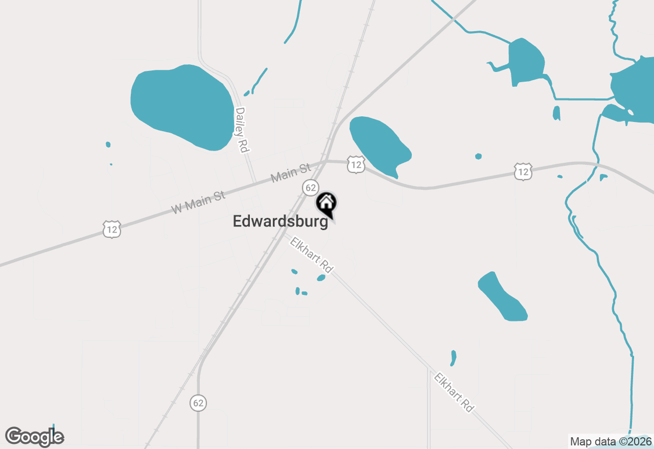 Map of 26474 Village Heights Drive, Edwardsburg, MI 49112