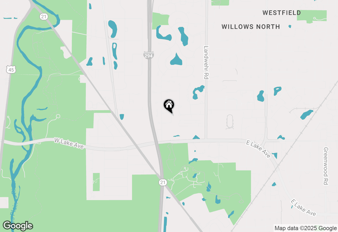 Map of 1916 Ivy Way, Glenview, IL 60025