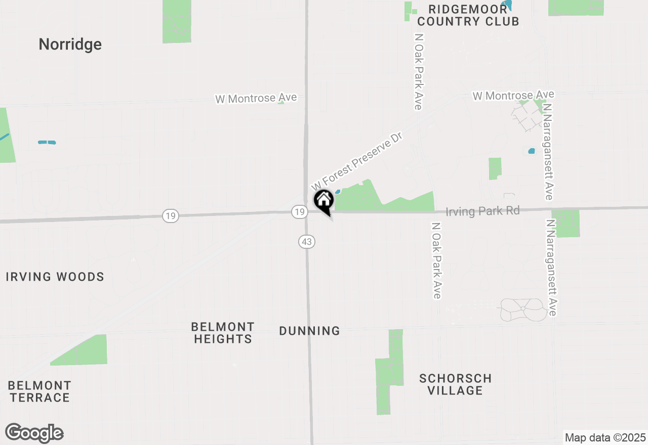 Map of 3947 N Neva Avenue, Chicago, IL 60634