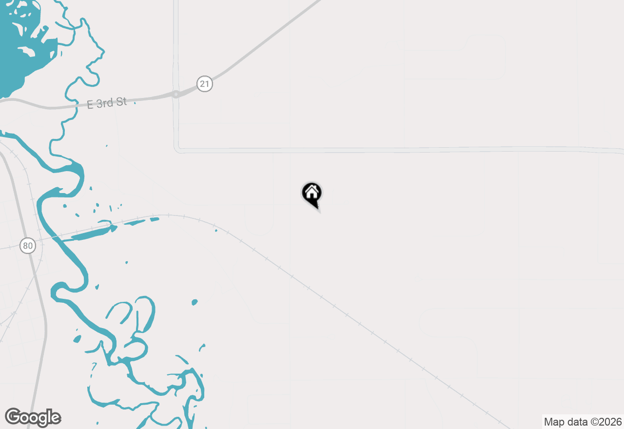 Map of W5465 Shrine Road, Necedah, WI 54646