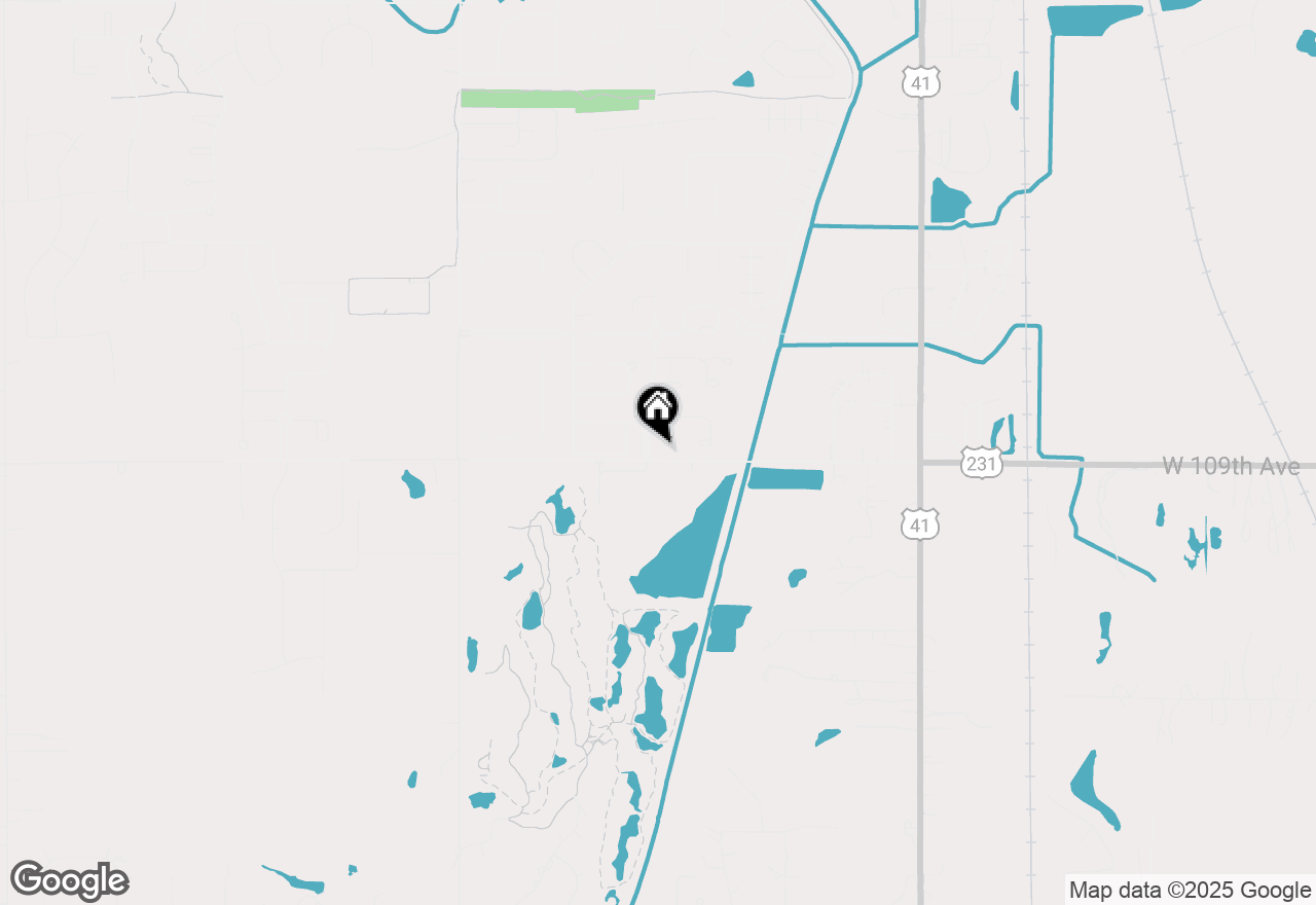 Map of 10888 Wachter Court, St. John, IN 46373