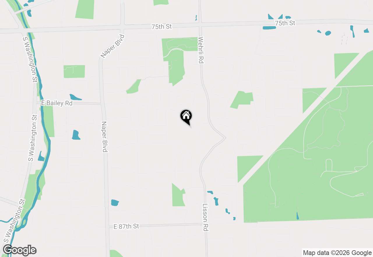 Map of 1744 Bucknell Court, Naperville, IL 60565