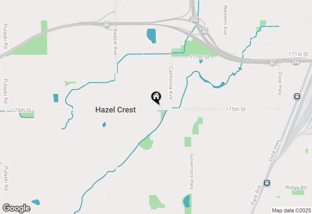 Map of 2900 175th Street, Hazel Crest, IL 60429