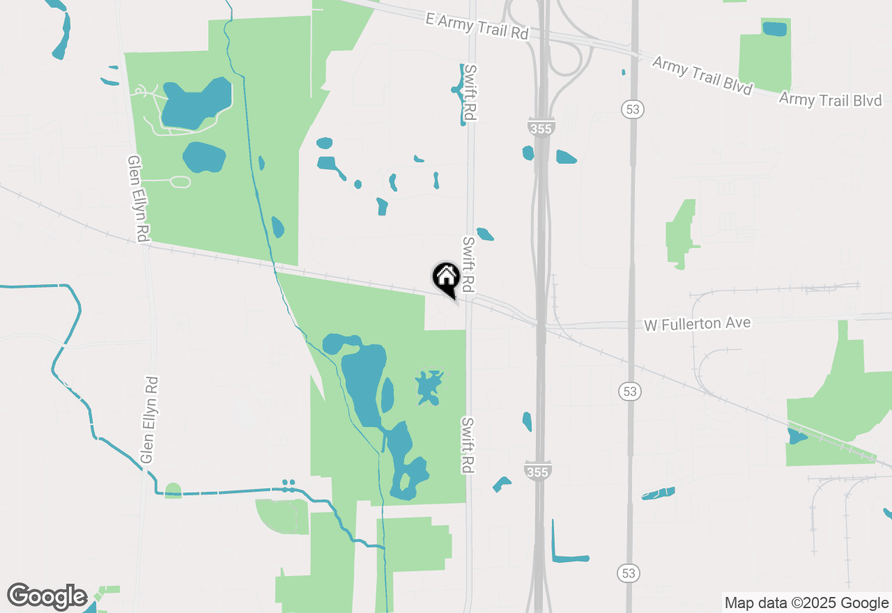 Map of 2164 W Concord Lane, Addison, IL 60101