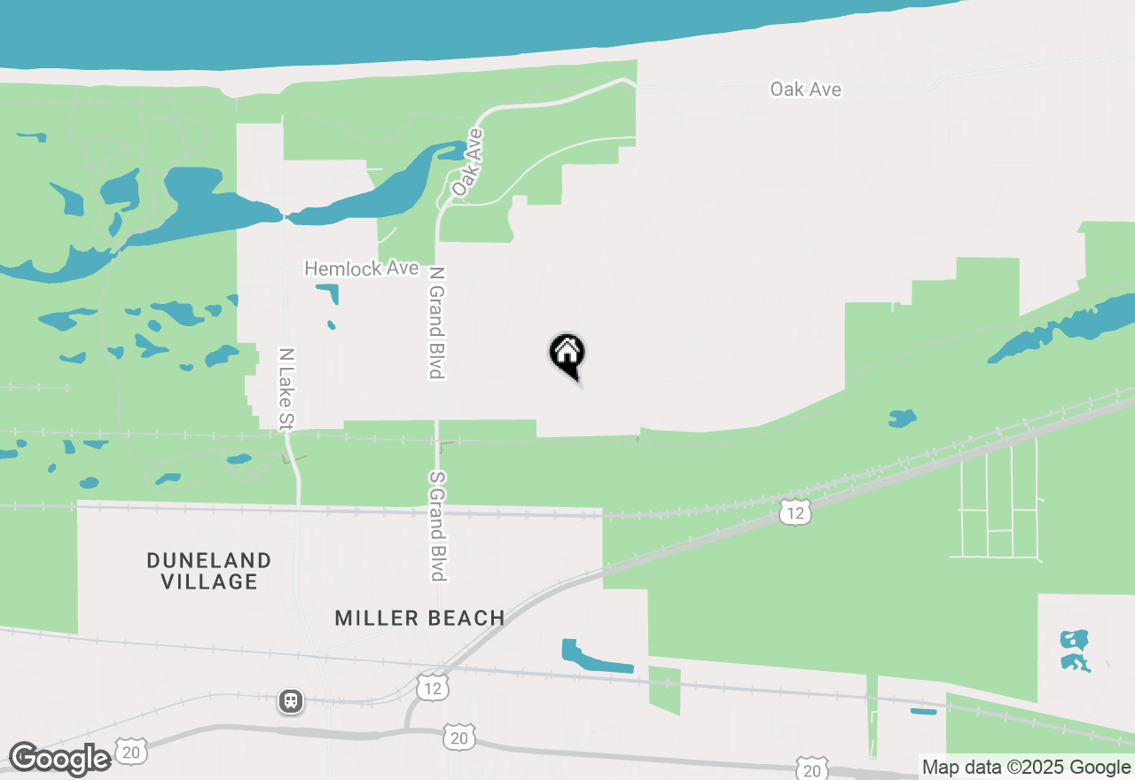 Map of 6957 Ash Avenue, Gary, IN 46403