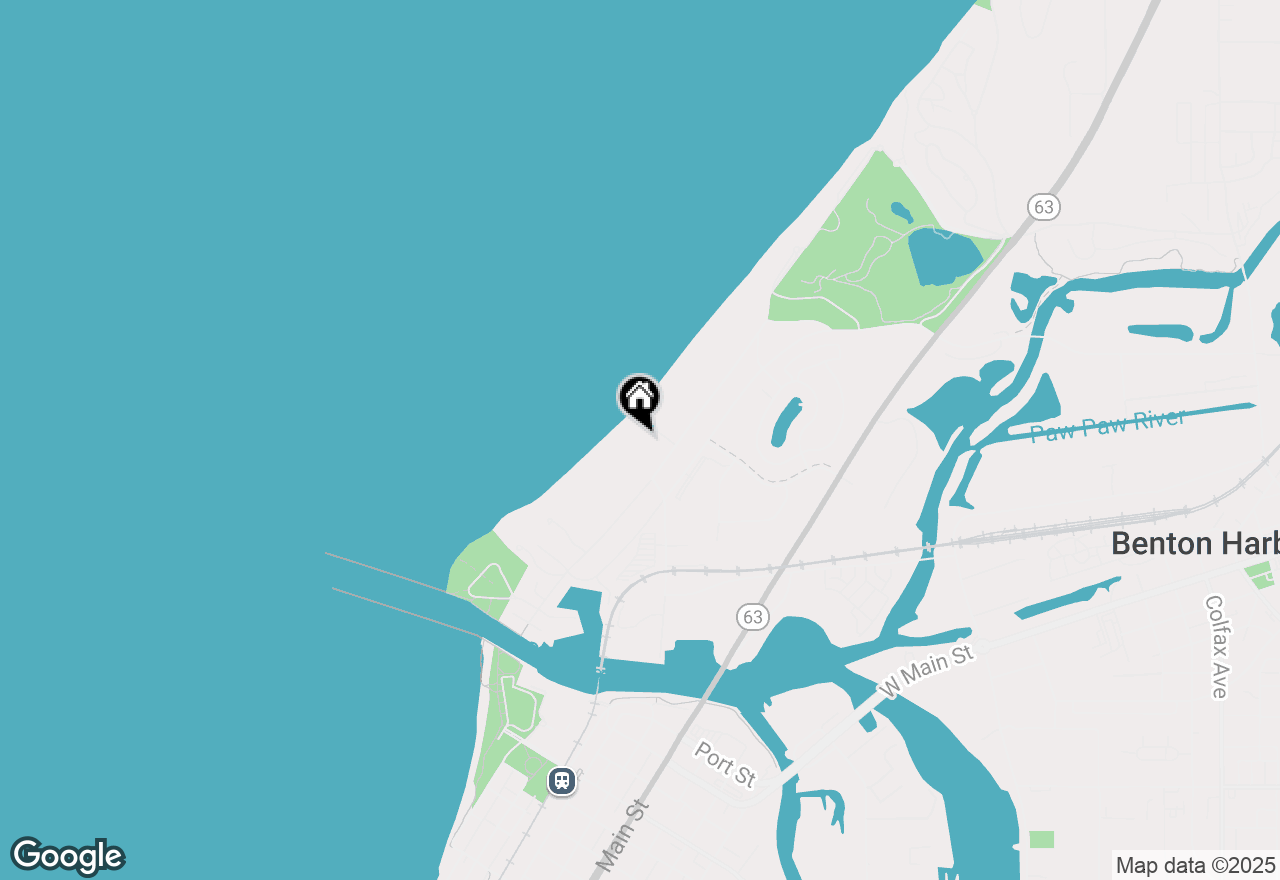 Map of 380 Ridgeway Street, St Joseph, MI 49085